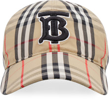 Load image into Gallery viewer, Vintage check motif baseball cap
