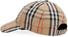 Load image into Gallery viewer, Vintage check motif baseball cap
