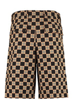 Load image into Gallery viewer, Jacquard cotton bermuda shorts
