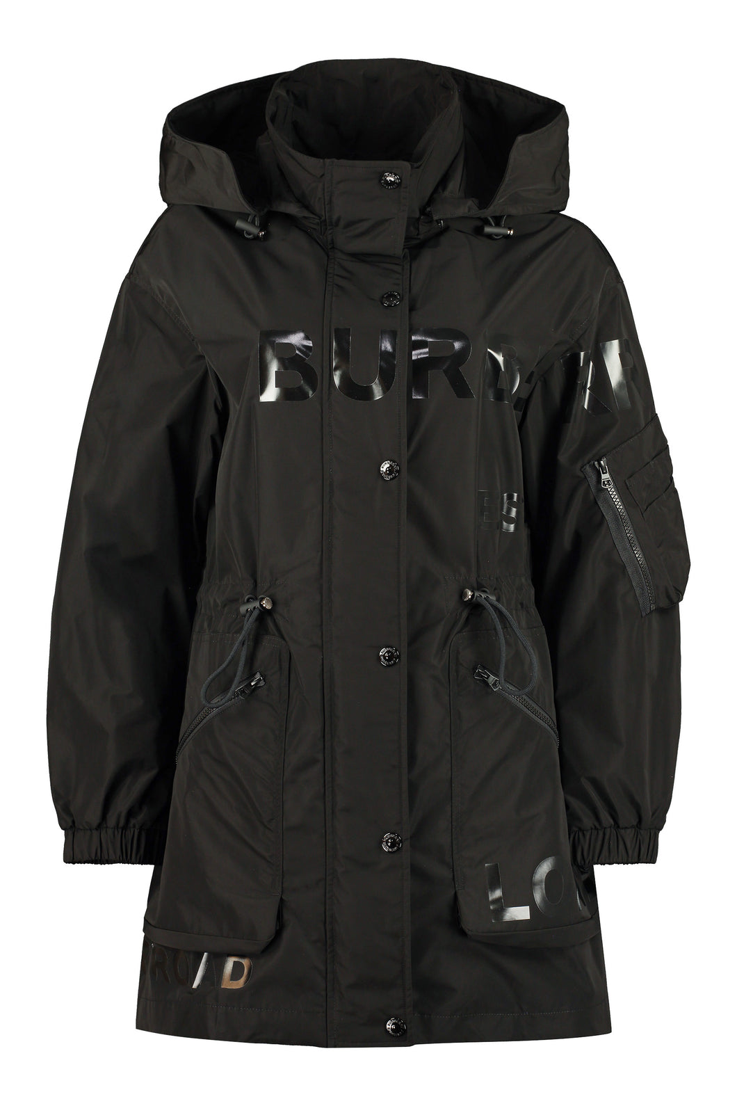 Techno nylon parka