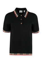 Load image into Gallery viewer, Knitted wool polo shirt
