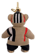 Load image into Gallery viewer, Thomas Icon Teddy bear key-ring
