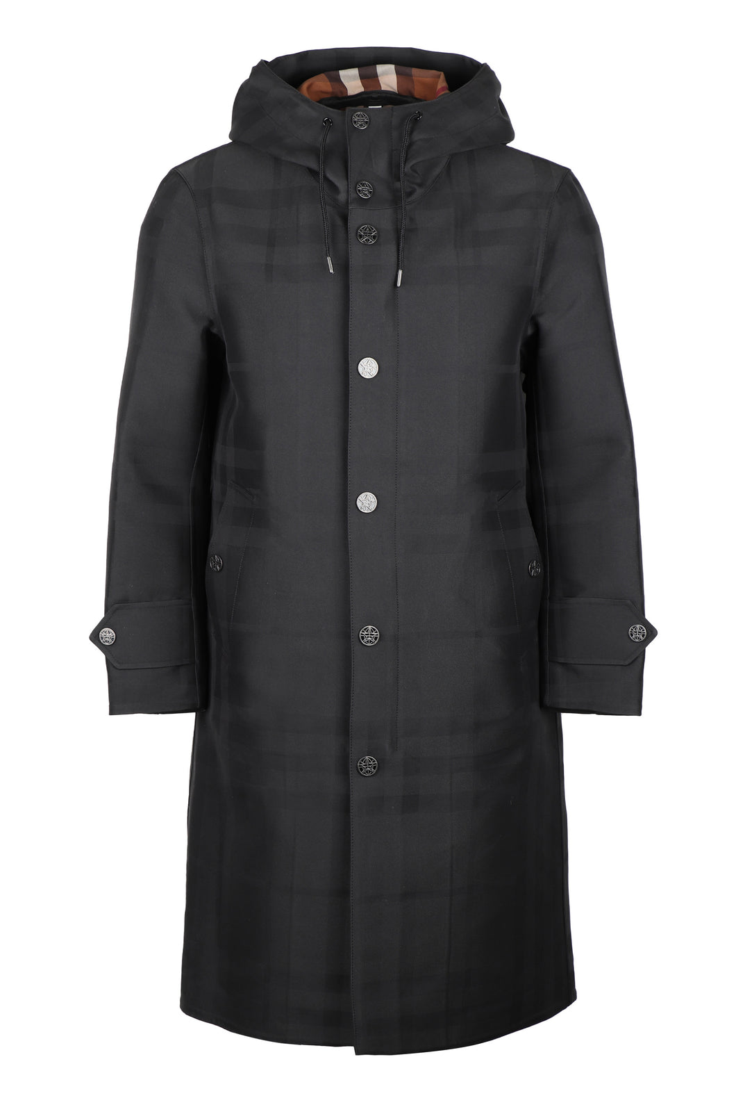 Hooded cotton parka