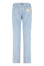 Load image into Gallery viewer, 5-pocket straight-leg jeans
