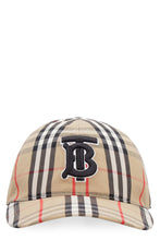 Load image into Gallery viewer, Vintage check motif baseball cap

