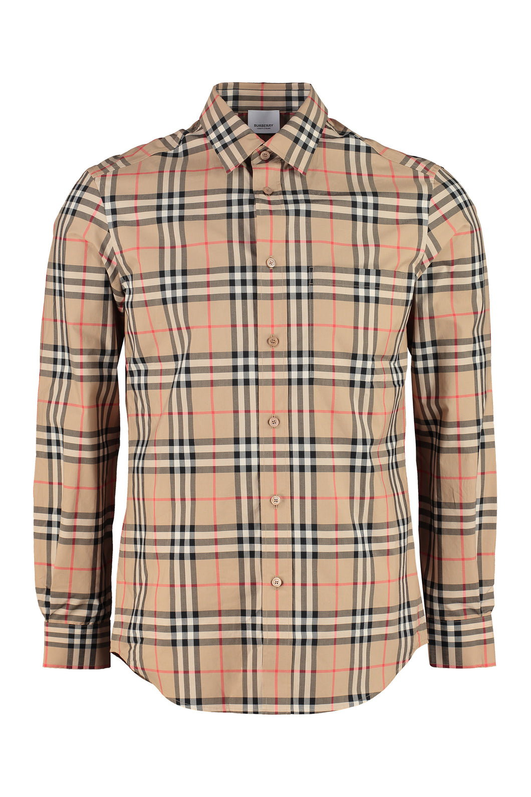 Checked cotton shirt