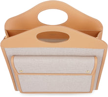Load image into Gallery viewer, Pocket canvas tote bag
