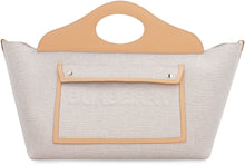 Load image into Gallery viewer, Pocket canvas tote bag
