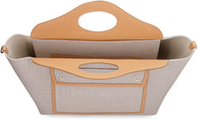 Load image into Gallery viewer, Pocket canvas tote bag
