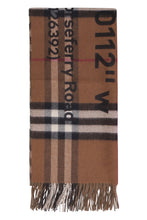 Load image into Gallery viewer, Cashmere scarf with fringes
