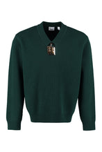 Load image into Gallery viewer, Wool V-neck pullover
