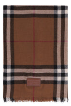 Load image into Gallery viewer, Checked cashmere scarf
