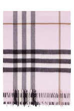 Load image into Gallery viewer, Checked cashmere scarf
