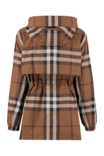 Load image into Gallery viewer, Hooded techno fabric raincoat
