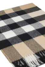 Load image into Gallery viewer, Checked cashmere scarf
