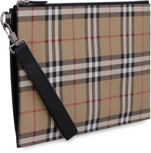 Load image into Gallery viewer, Coated canvas flat pouch
