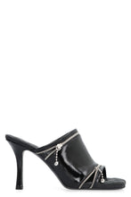 Load image into Gallery viewer, Peep leather sandals
