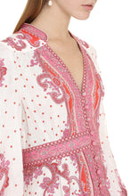 Load image into Gallery viewer, Printed linen maxi dress
