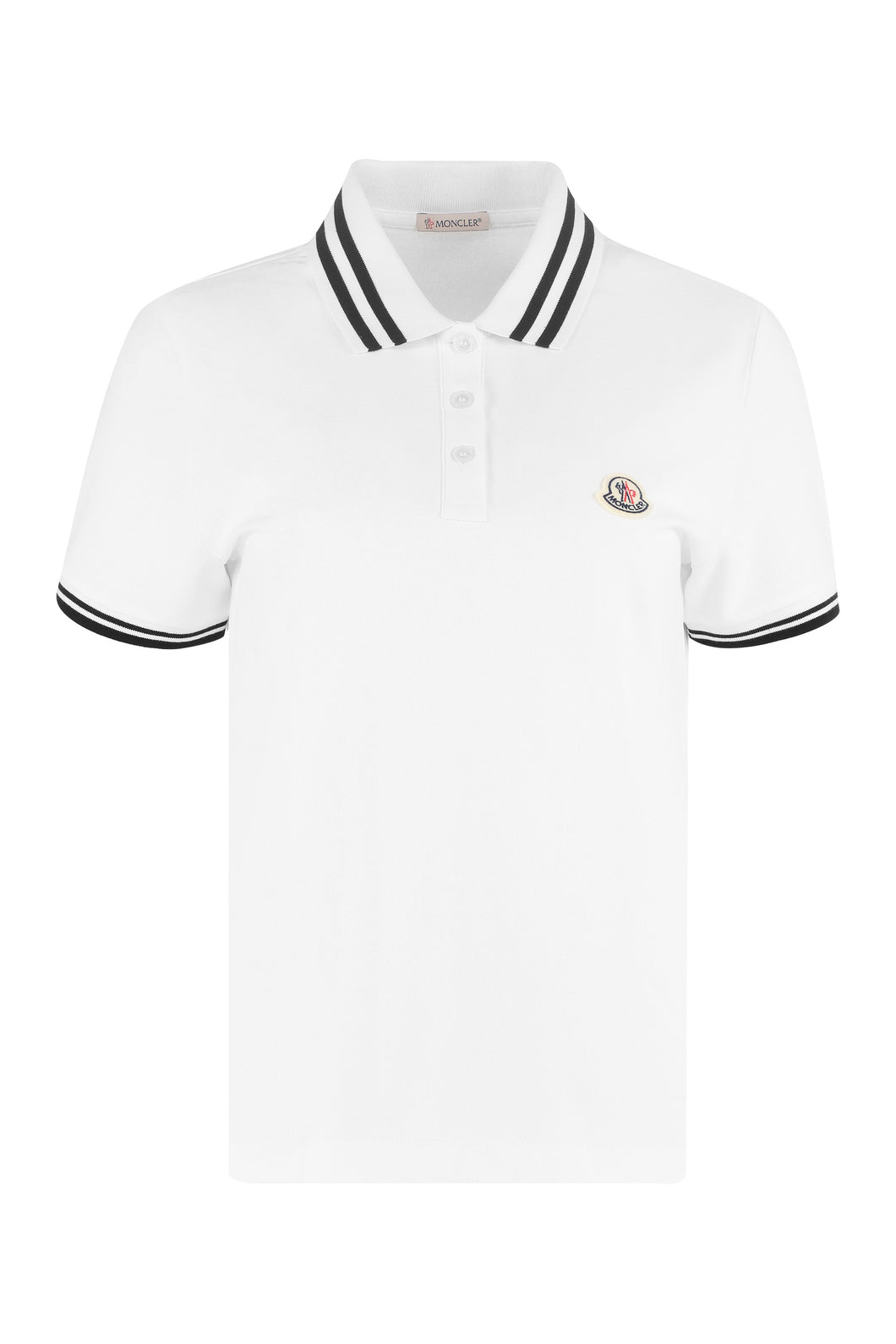 Cotton-piqué polo shirt