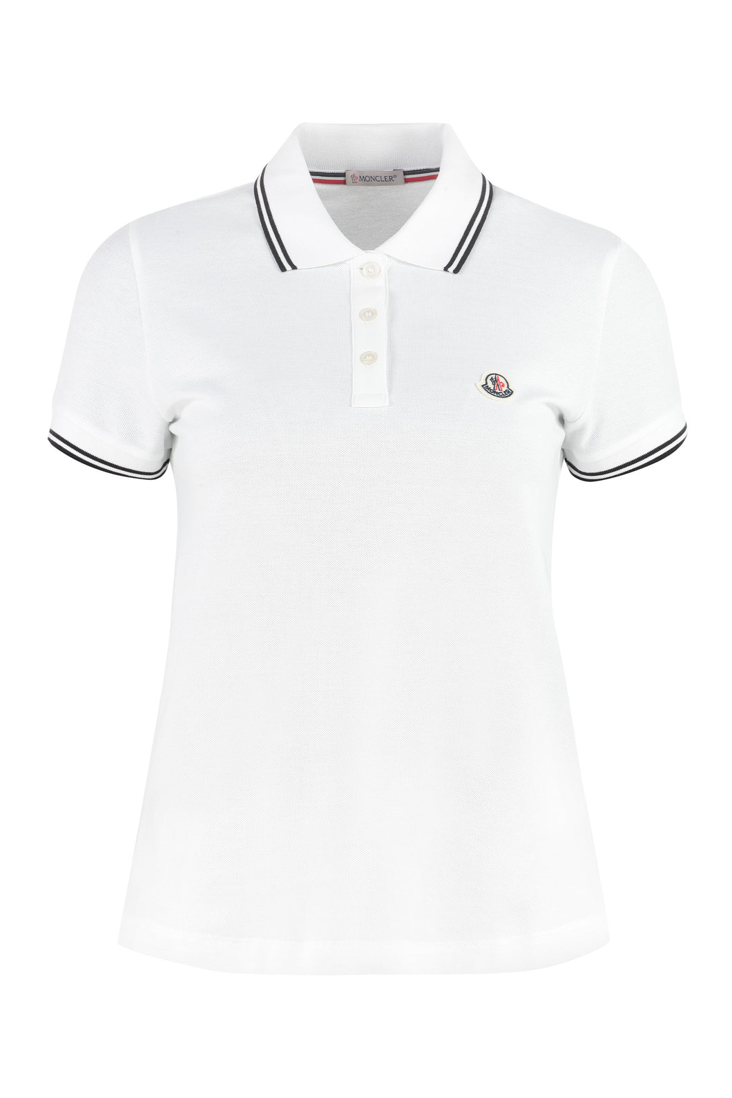 Cotton-piqué polo shirt