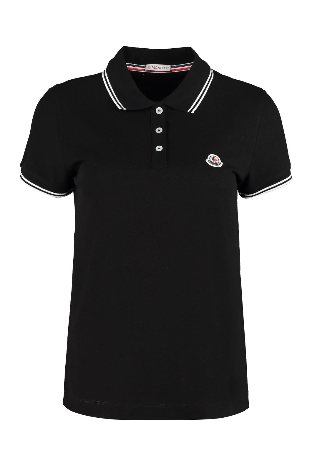 Cotton-piqué polo shirt