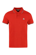Load image into Gallery viewer, Logo embroidery cotton-piqué polo shirt

