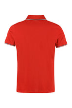 Load image into Gallery viewer, Logo embroidery cotton-piqué polo shirt
