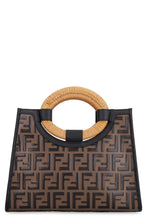 Load image into Gallery viewer, Runway smooth leather tote bag
