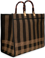 Load image into Gallery viewer, Sunshine jacquard fabric tote
