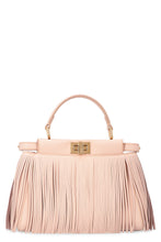 Load image into Gallery viewer, Peekaboo Icon fringed leather handbag
