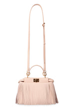 Load image into Gallery viewer, Peekaboo Icon fringed leather handbag
