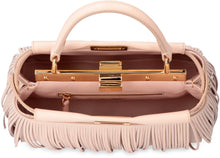 Load image into Gallery viewer, Peekaboo Icon fringed leather handbag
