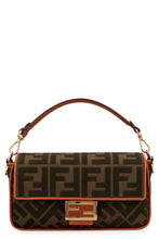 Load image into Gallery viewer, Baguette canvas shoulder bag
