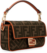 Load image into Gallery viewer, Baguette canvas shoulder bag
