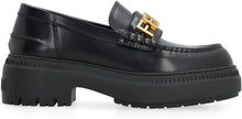 Load image into Gallery viewer, Fendigraphy leather loafers
