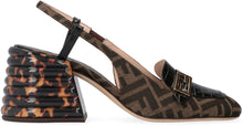 Load image into Gallery viewer, Promenade fabric slingback pumps
