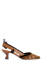 Load image into Gallery viewer, Colibrì mesh pointy-toe slingbacks
