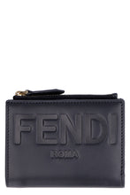Load image into Gallery viewer, Logo leather wallet
