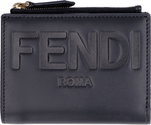 Load image into Gallery viewer, Logo leather wallet
