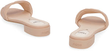 Load image into Gallery viewer, Leather flat sandals
