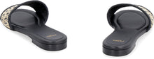 Load image into Gallery viewer, Leather flat sandals
