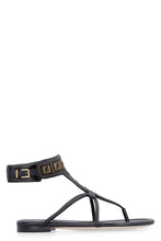 Load image into Gallery viewer, Leather flat sandals

