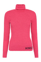 Load image into Gallery viewer, Ribbed knit turtleneck pullover
