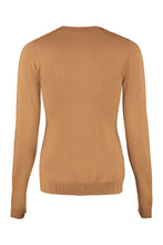 Load image into Gallery viewer, Wool blend cardigan with nacre buttons
