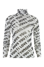 Load image into Gallery viewer, Long sleeve turtleneck top
