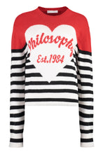 Load image into Gallery viewer, Crew-neck wool sweater
