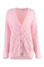 Load image into Gallery viewer, Rhinestones knitted cardigan
