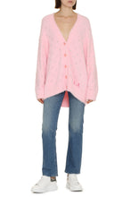 Load image into Gallery viewer, Rhinestones knitted cardigan
