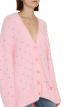 Load image into Gallery viewer, Rhinestones knitted cardigan
