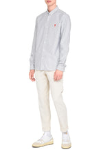 Load image into Gallery viewer, Striped cotton button-down shirt
